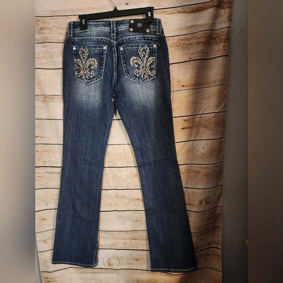 Miss Me Women's Dark Blue Boot Cut Jeans - Picture 2 of 7